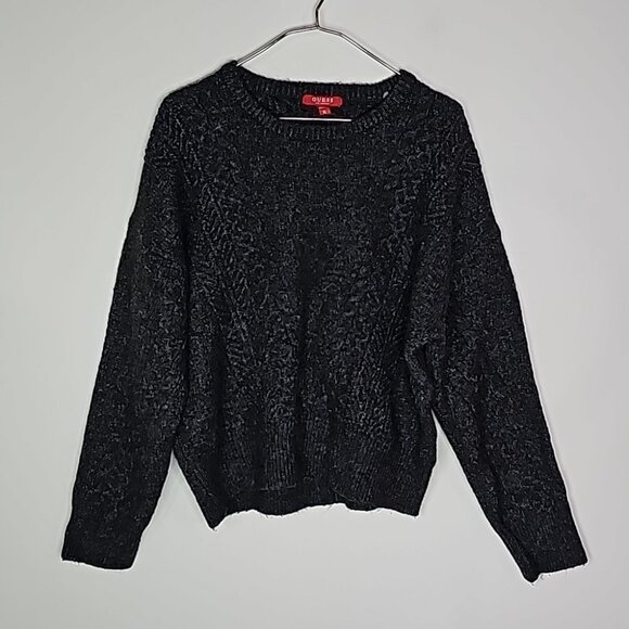Guess Sweaters - Guess gray XL cropped sweater